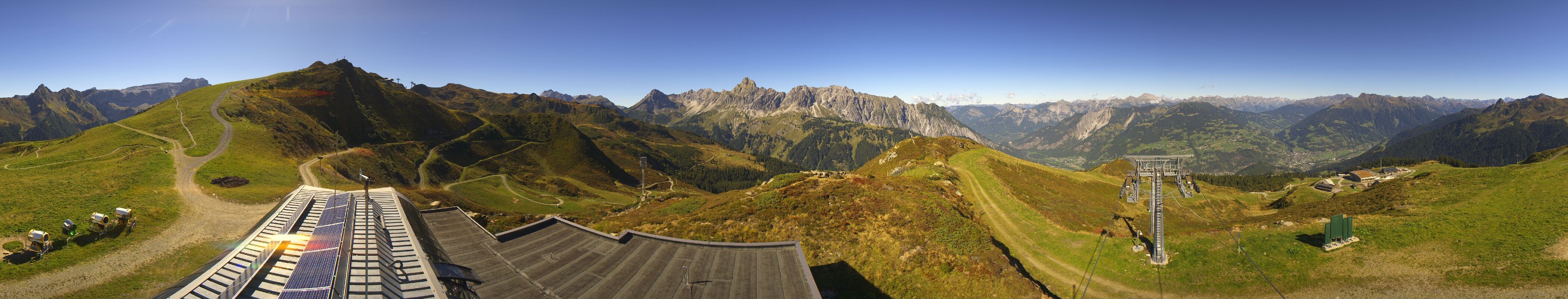 Archiv Foto Webcam Hüttenkopf, Vorarlberg
