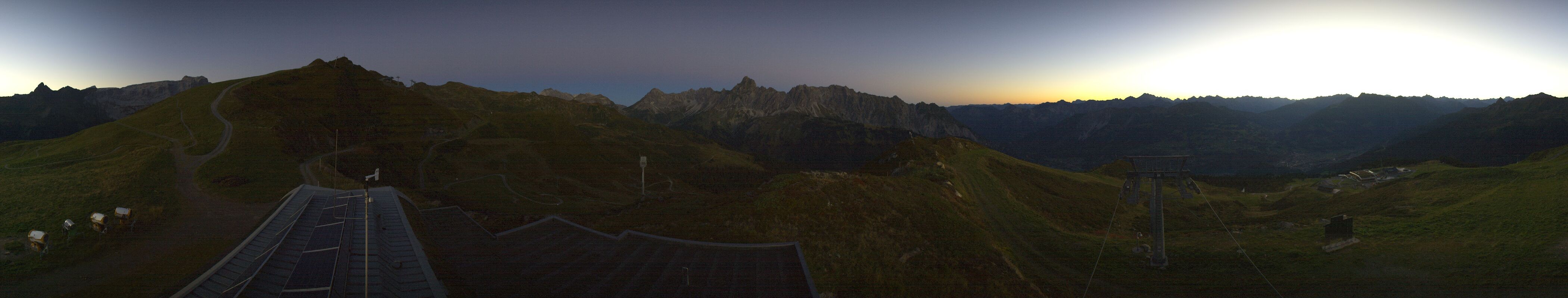 Archiv Foto Webcam Hüttenkopf, Vorarlberg