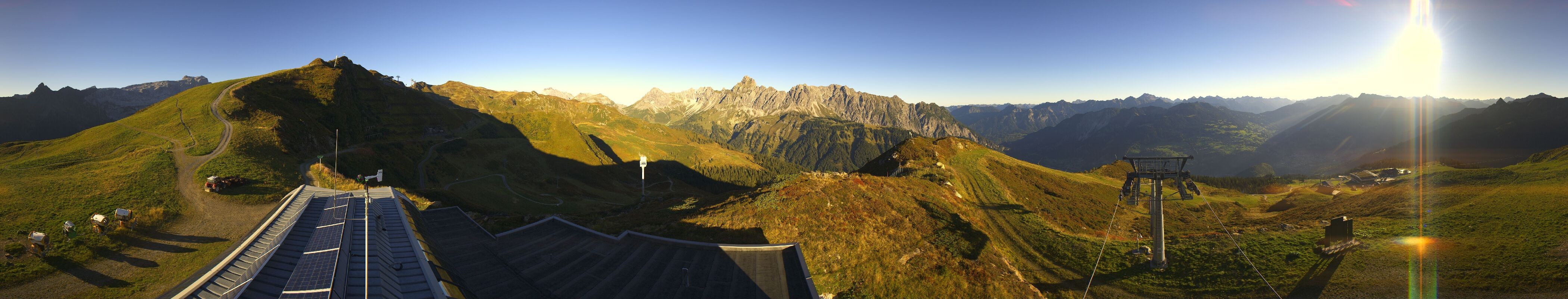 Archiv Foto Webcam Hüttenkopf, Vorarlberg