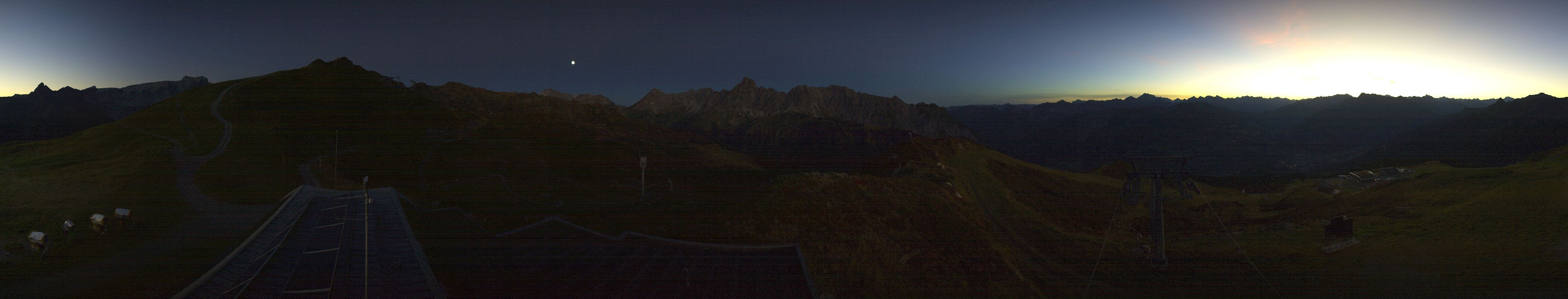 Archiv Foto Webcam Hüttenkopf, Vorarlberg