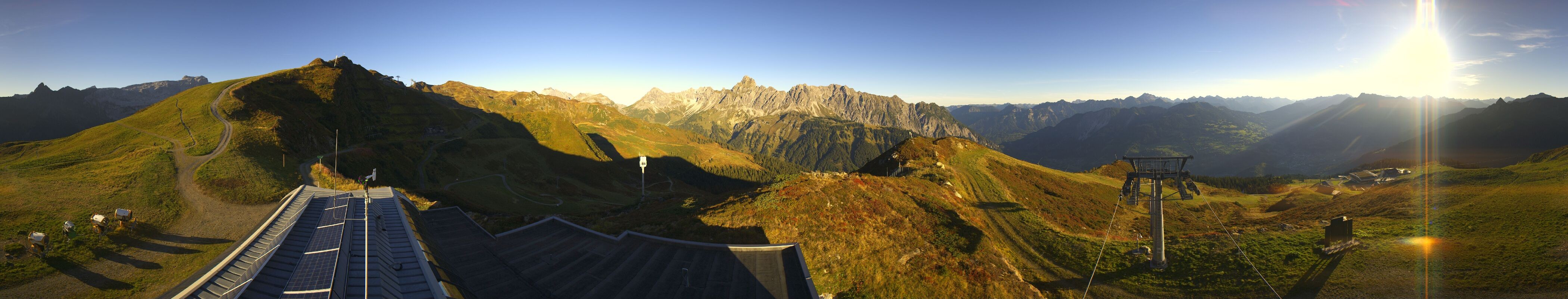 Archiv Foto Webcam Hüttenkopf, Vorarlberg