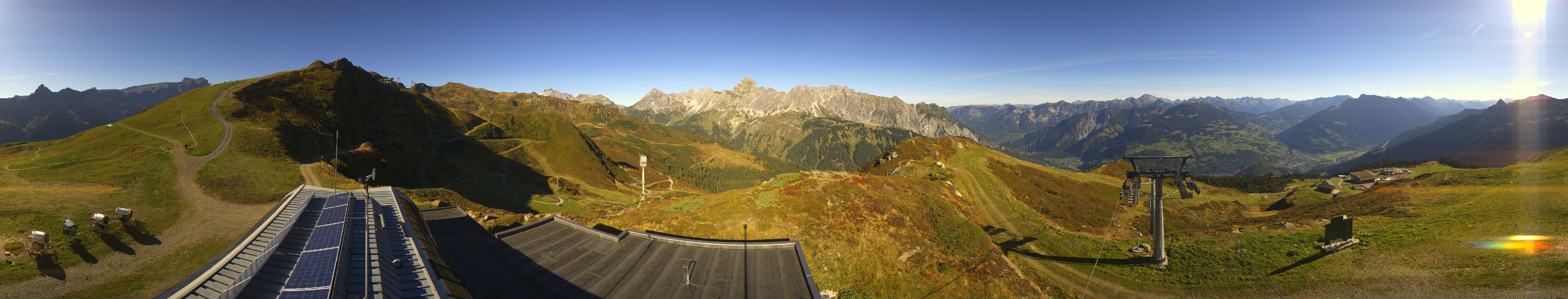 Archiv Foto Webcam Hüttenkopf, Vorarlberg