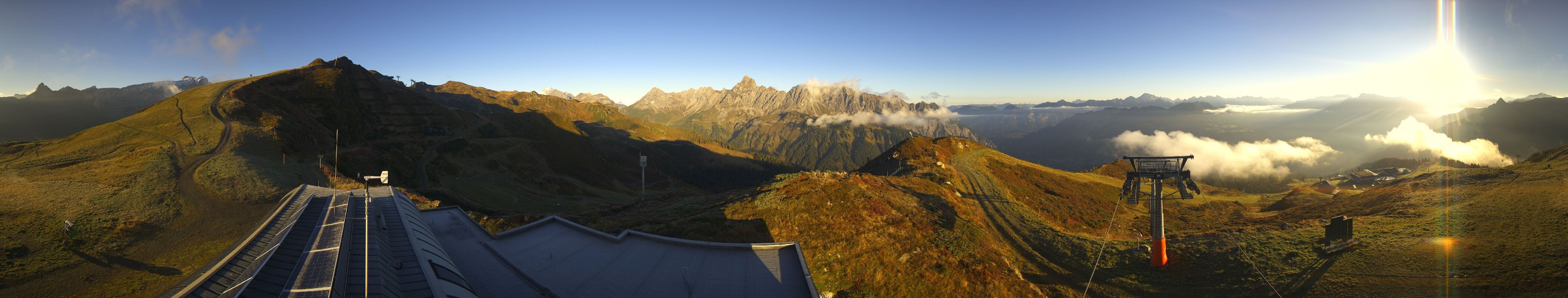 Archived image Webcam Mountain "Hüttenkopf", Vorarlberg