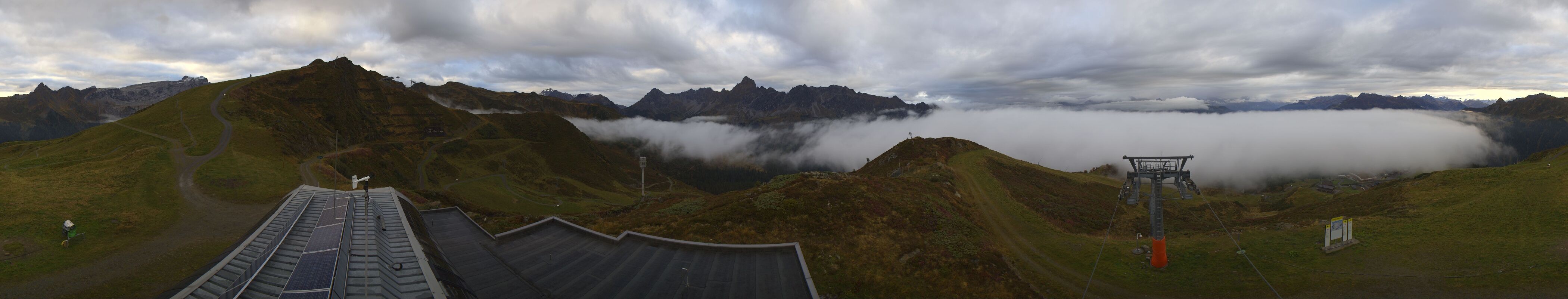 Archiv Foto Webcam Hüttenkopf, Vorarlberg