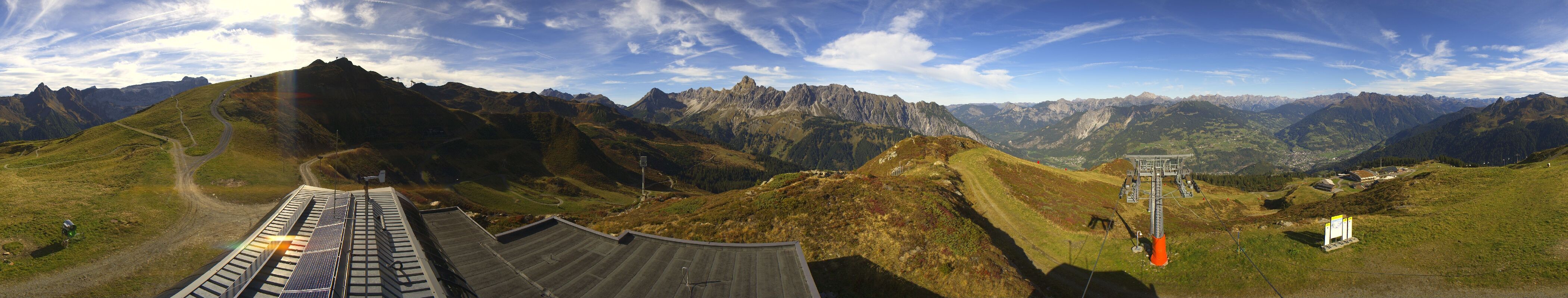 Archiv Foto Webcam Hüttenkopf, Vorarlberg