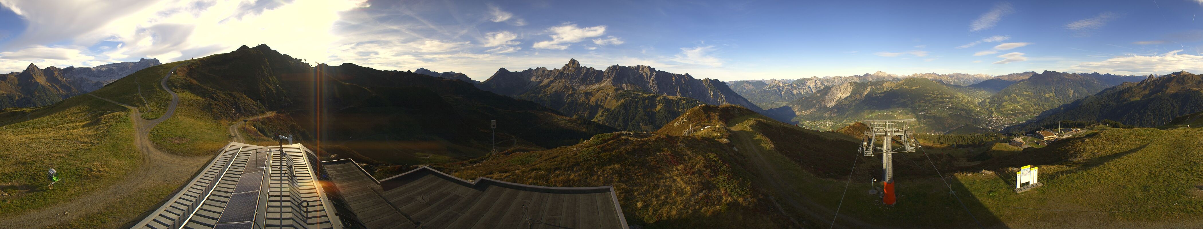 Archiv Foto Webcam Hüttenkopf, Vorarlberg