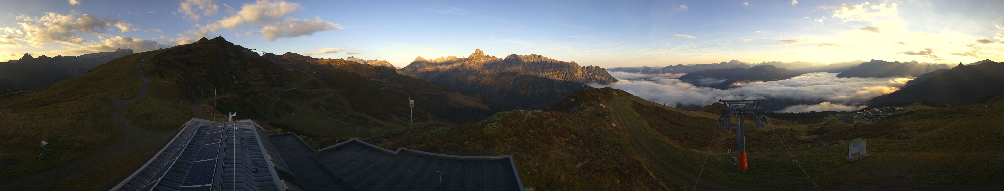 Archived image Webcam Mountain "Hüttenkopf", Vorarlberg