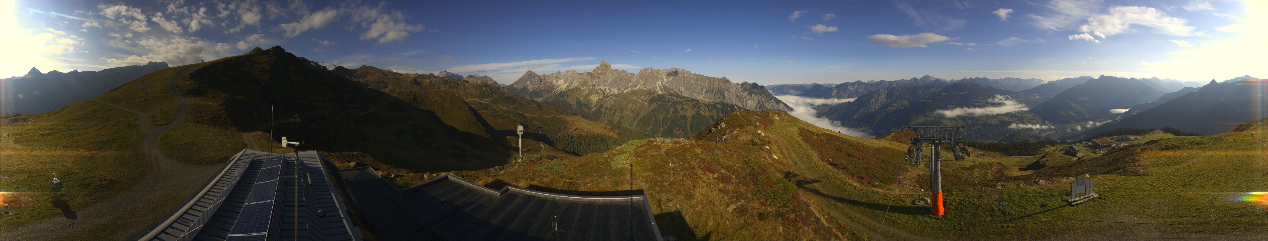 Archived image Webcam Mountain "Hüttenkopf", Vorarlberg