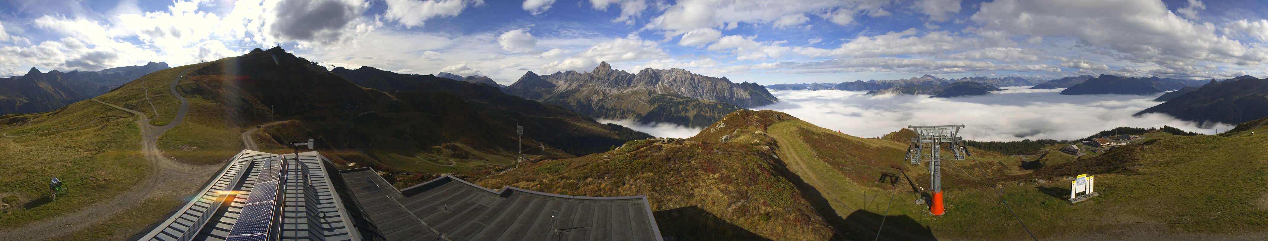 Archived image Webcam Mountain "Hüttenkopf", Vorarlberg