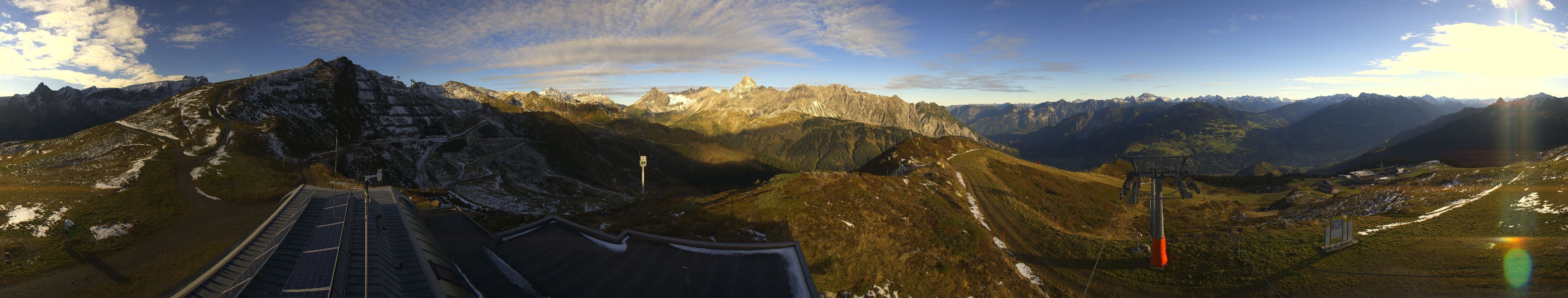 Archiv Foto Webcam Hüttenkopf, Vorarlberg