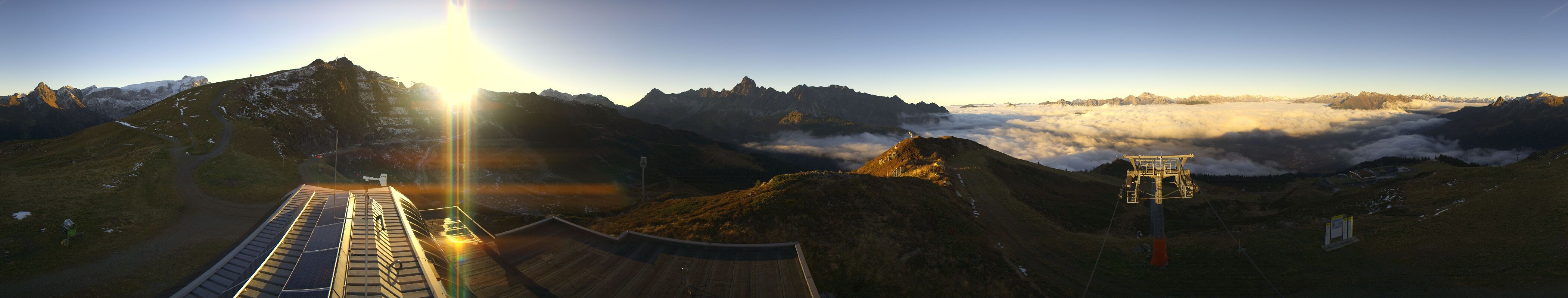 Archiv Foto Webcam Hüttenkopf, Vorarlberg