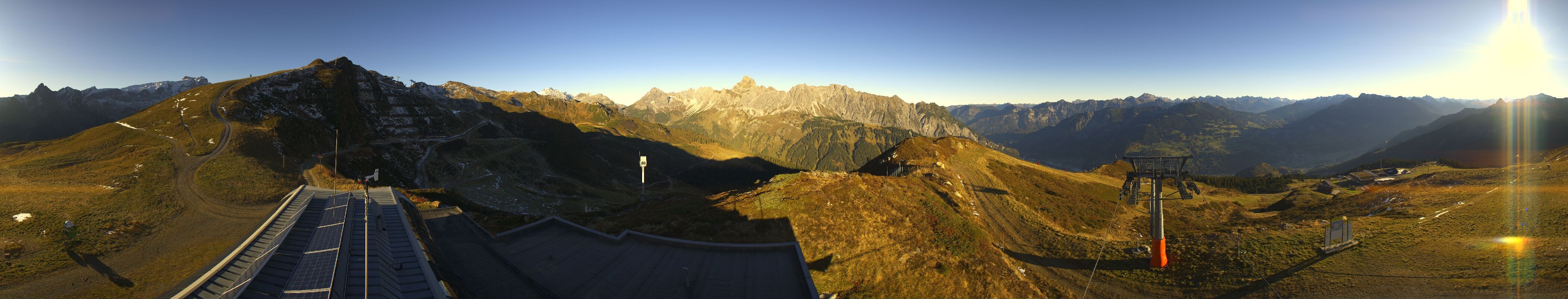 Archiv Foto Webcam Hüttenkopf, Vorarlberg