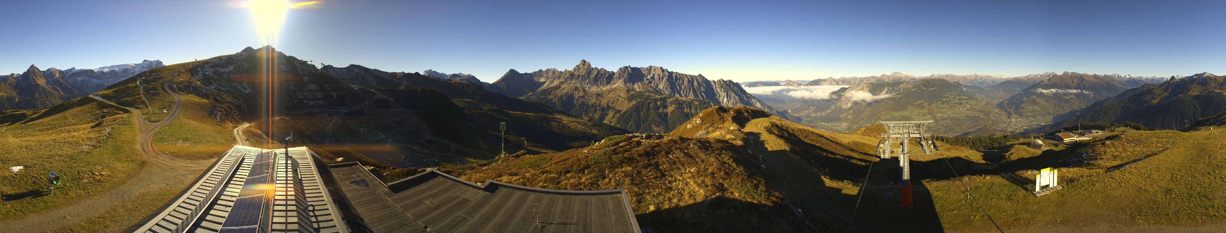 Archiv Foto Webcam Hüttenkopf, Vorarlberg