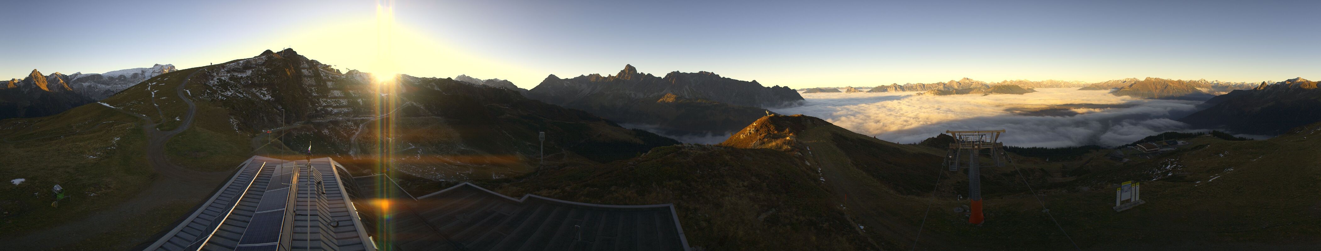 Archiv Foto Webcam Hüttenkopf, Vorarlberg