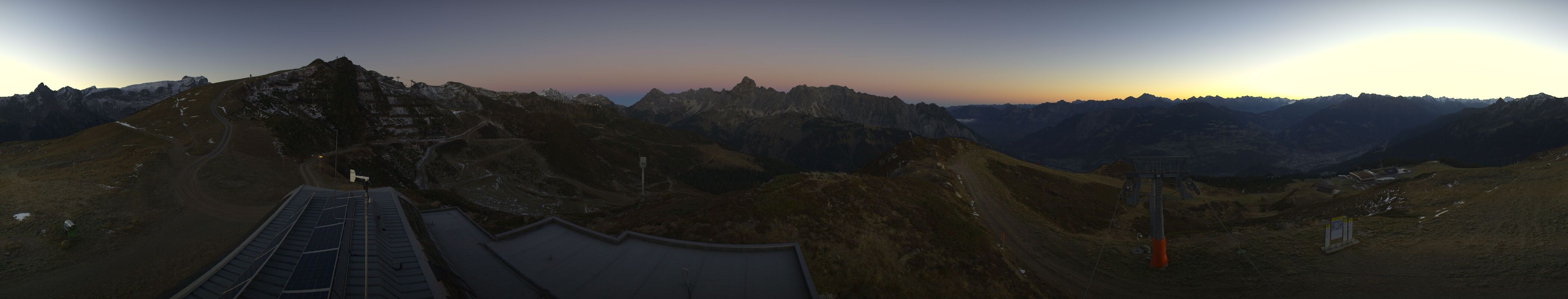 Archiv Foto Webcam Hüttenkopf, Vorarlberg