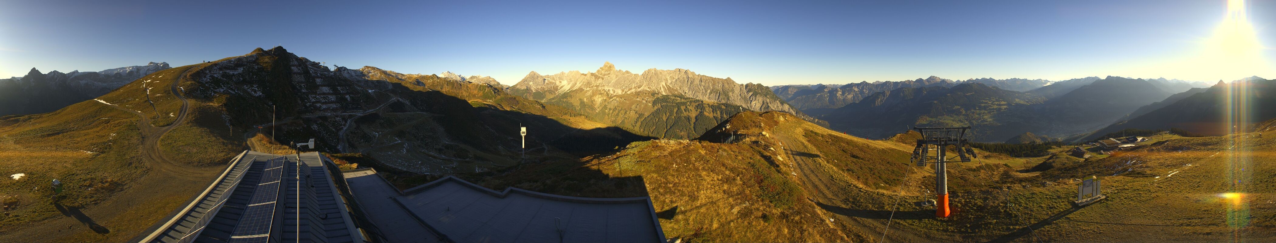 Archiv Foto Webcam Hüttenkopf, Vorarlberg