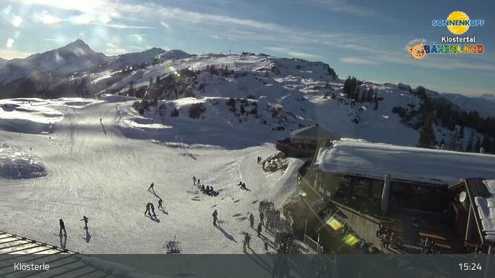 Archiv Foto Webcam Klostertal, Bergstation Sonnenkopf