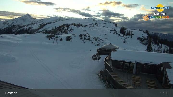 Archiv Foto Webcam Klostertal, Bergstation Sonnenkopf