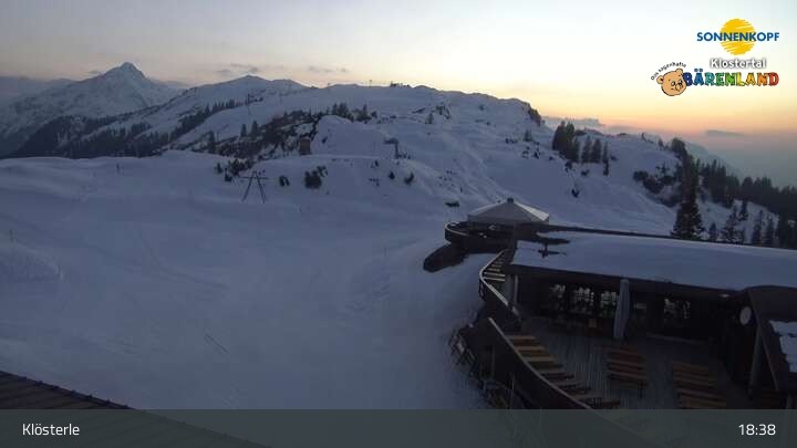 Archived image Webcam Sonnenkopf Top Station