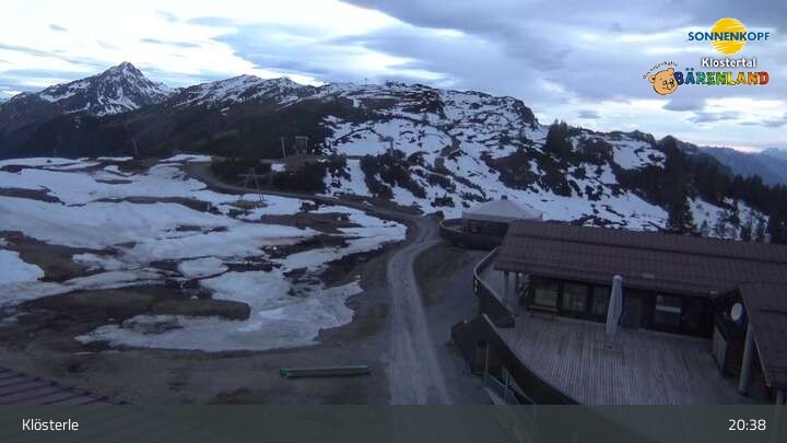 Archiv Foto Webcam Klostertal, Bergstation Sonnenkopf
