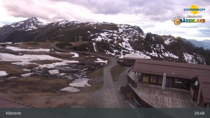 Archiv Foto Webcam Klostertal, Bergstation Sonnenkopf