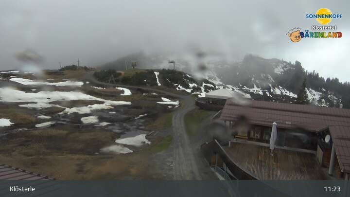 Archiv Foto Webcam Klostertal, Bergstation Sonnenkopf