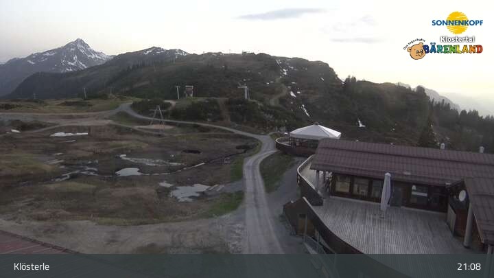 Archiv Foto Webcam Klostertal, Bergstation Sonnenkopf