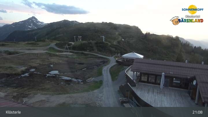 Archiv Foto Webcam Klostertal, Bergstation Sonnenkopf