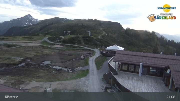 Archiv Foto Webcam Klostertal, Bergstation Sonnenkopf