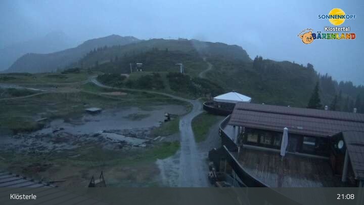 Archiv Foto Webcam Klostertal, Bergstation Sonnenkopf