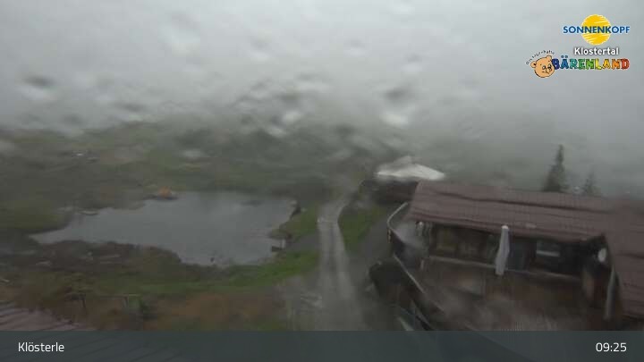 Archiv Foto Webcam Klostertal, Bergstation Sonnenkopf
