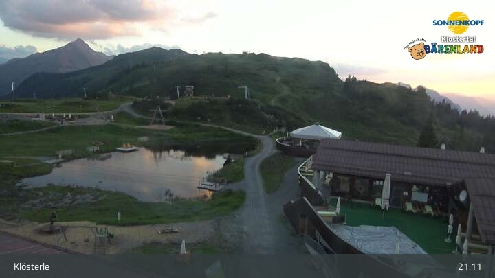 Archiv Foto Webcam Klostertal, Bergstation Sonnenkopf
