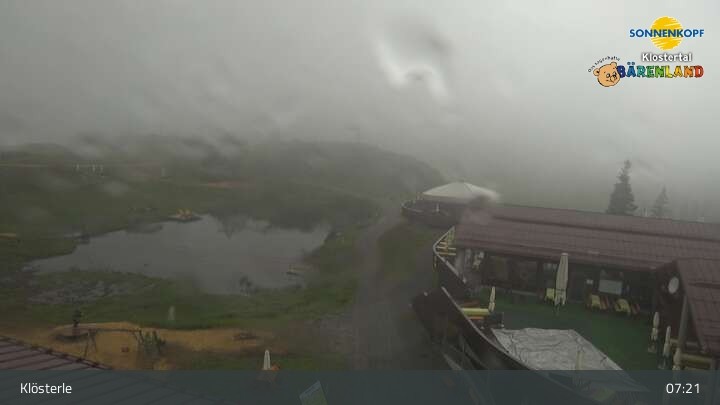 Archiv Foto Webcam Klostertal, Bergstation Sonnenkopf