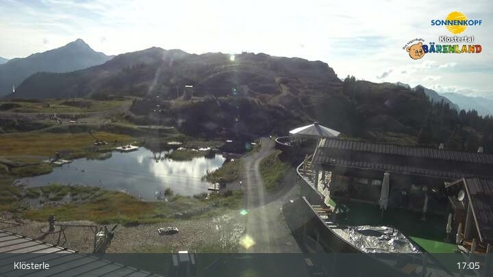 Archiv Foto Webcam Klostertal, Bergstation Sonnenkopf