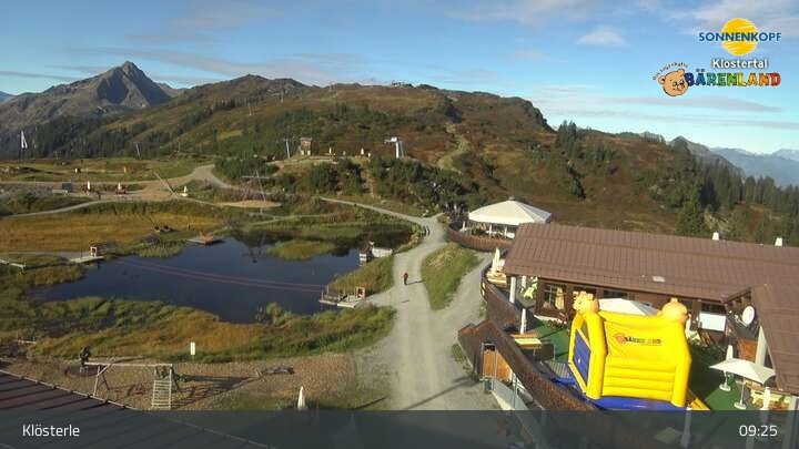 Archiv Foto Webcam Klostertal, Bergstation Sonnenkopf