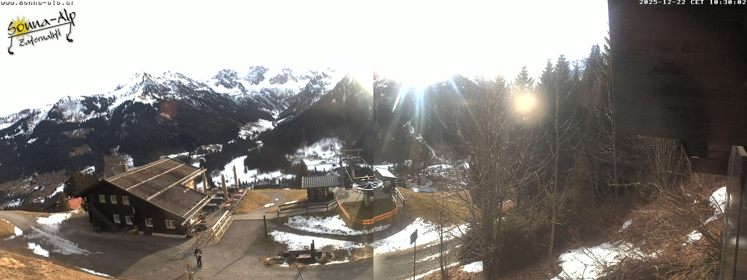 Archiv Foto Webcam Sonna Alp - Zafernalift