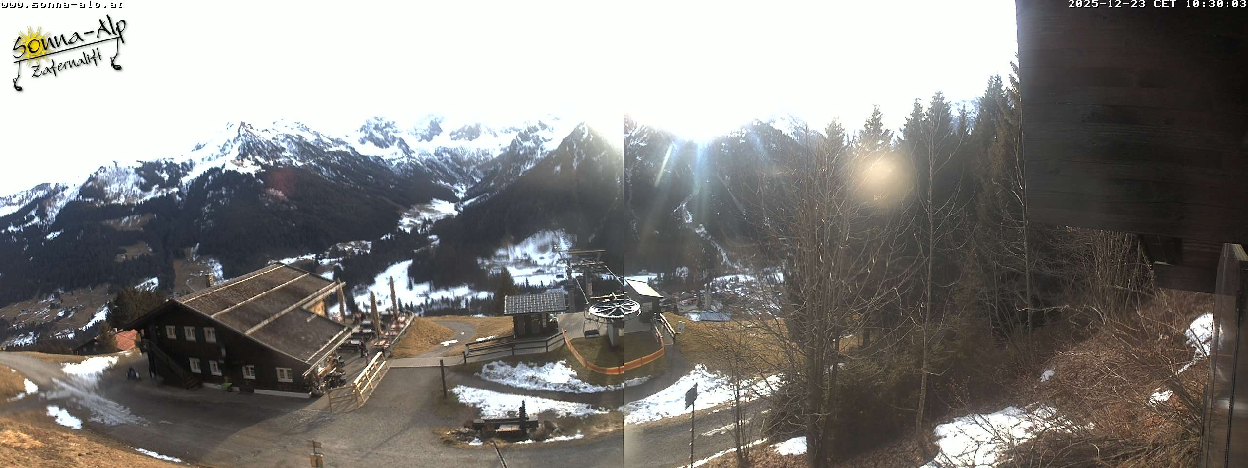 Archiv Foto Webcam Sonna Alp - Zafernalift