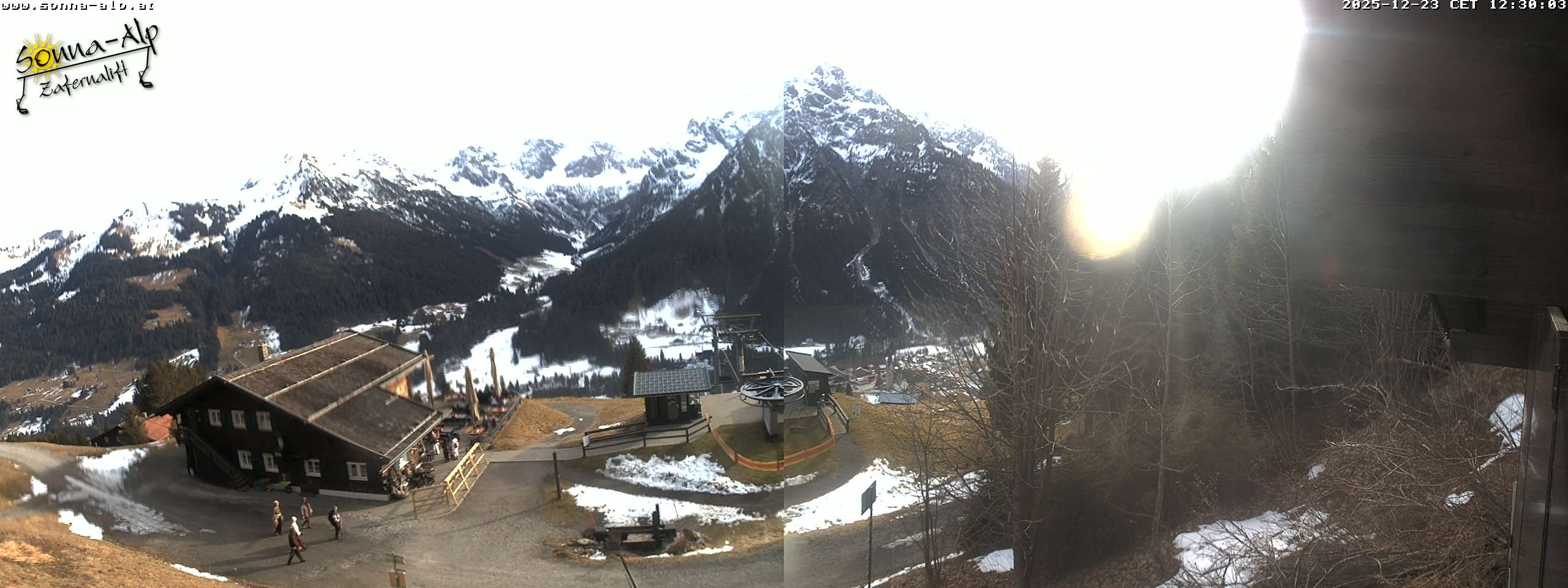 Archiv Foto Webcam Sonna Alp - Zafernalift