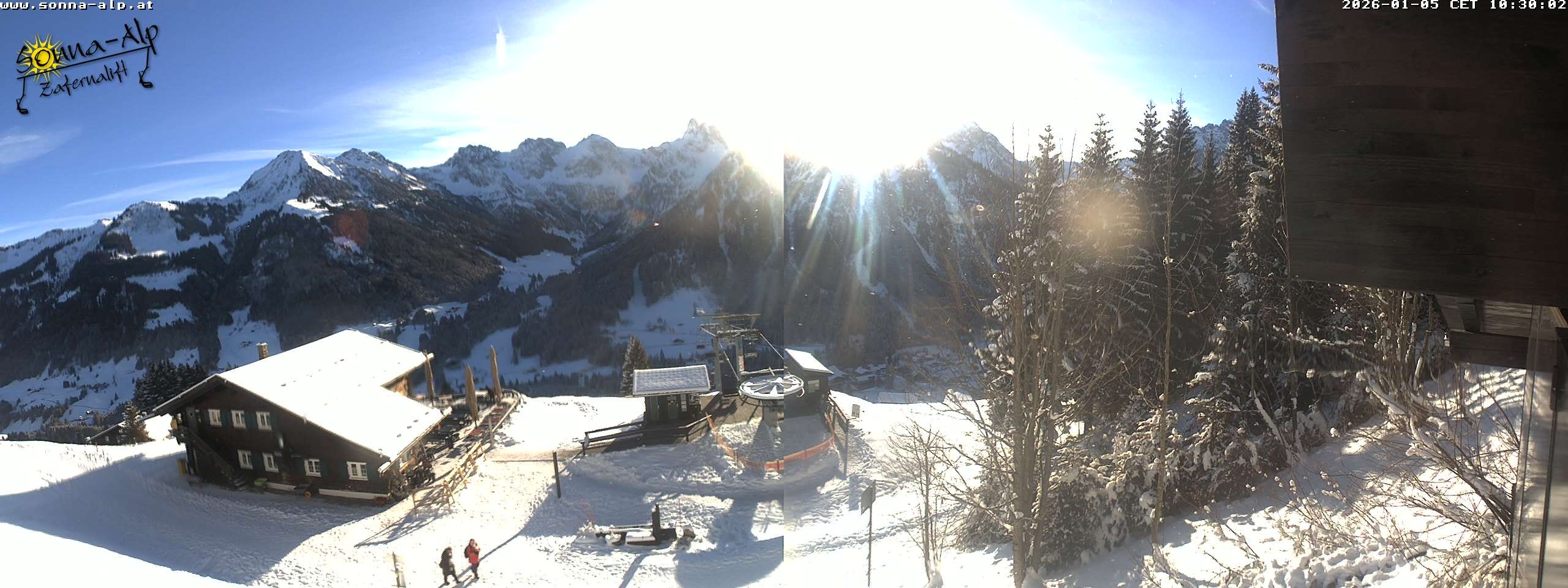 Archiv Foto Webcam Sonna Alp - Zafernalift