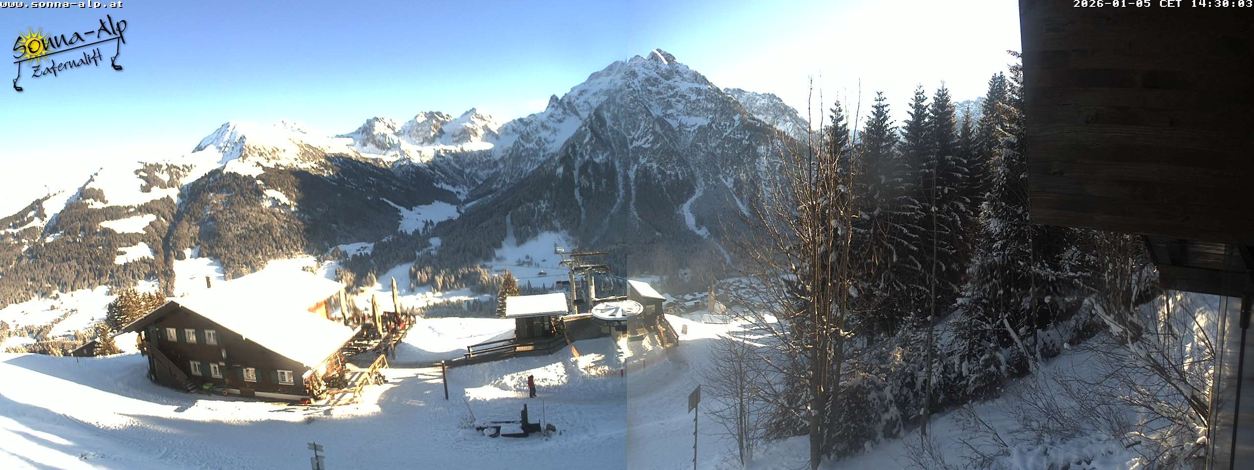Archiv Foto Webcam Sonna Alp - Zafernalift