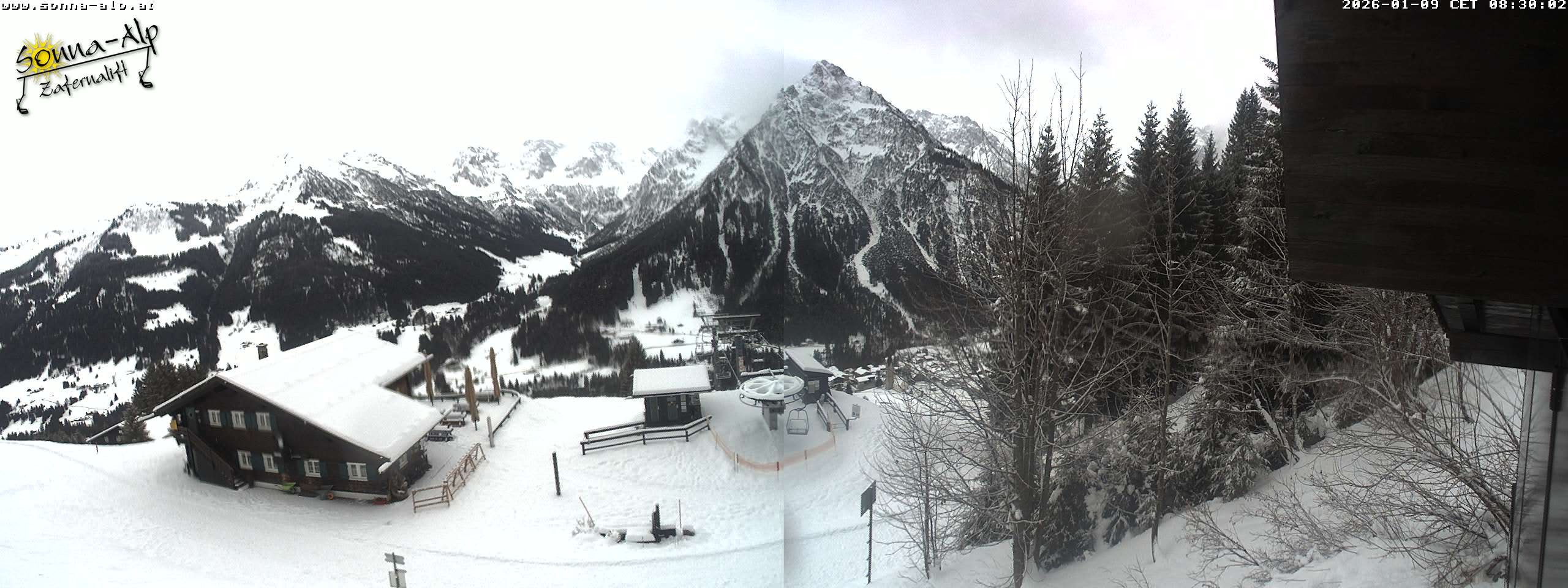 Archived image Webcam Sonna-Alp, Mittelberg
