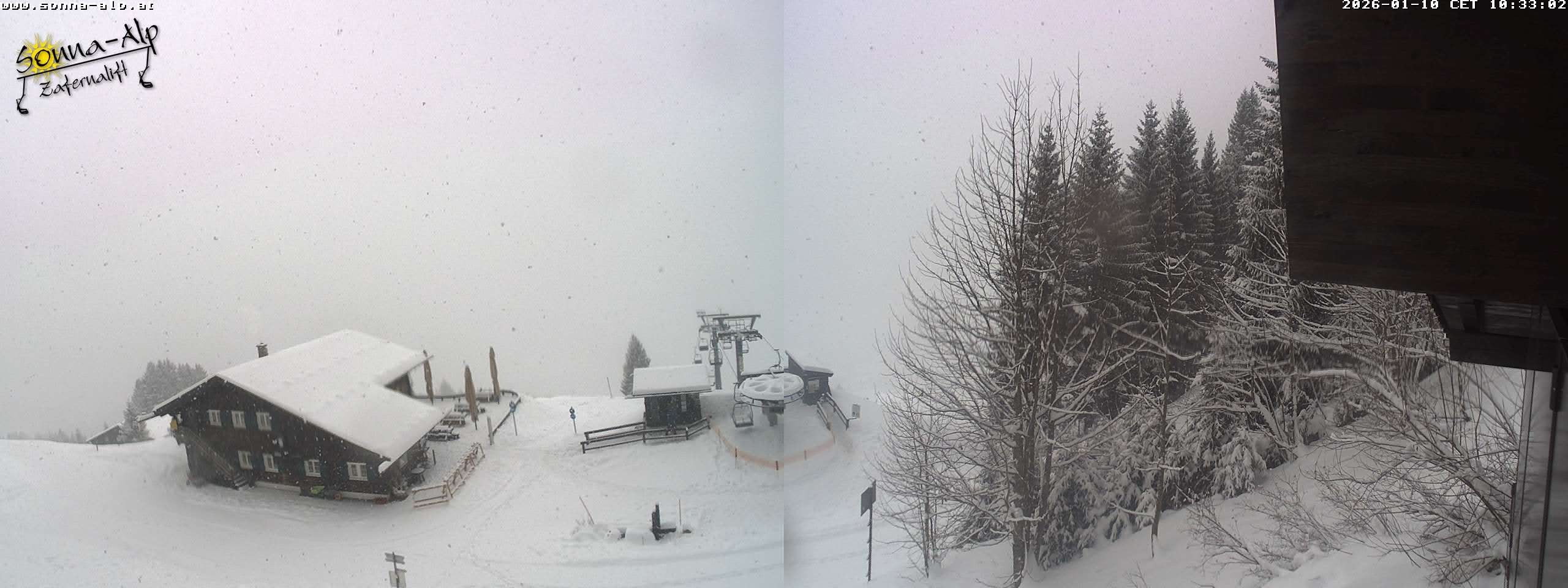 Archiv Foto Webcam Sonna Alp - Zafernalift