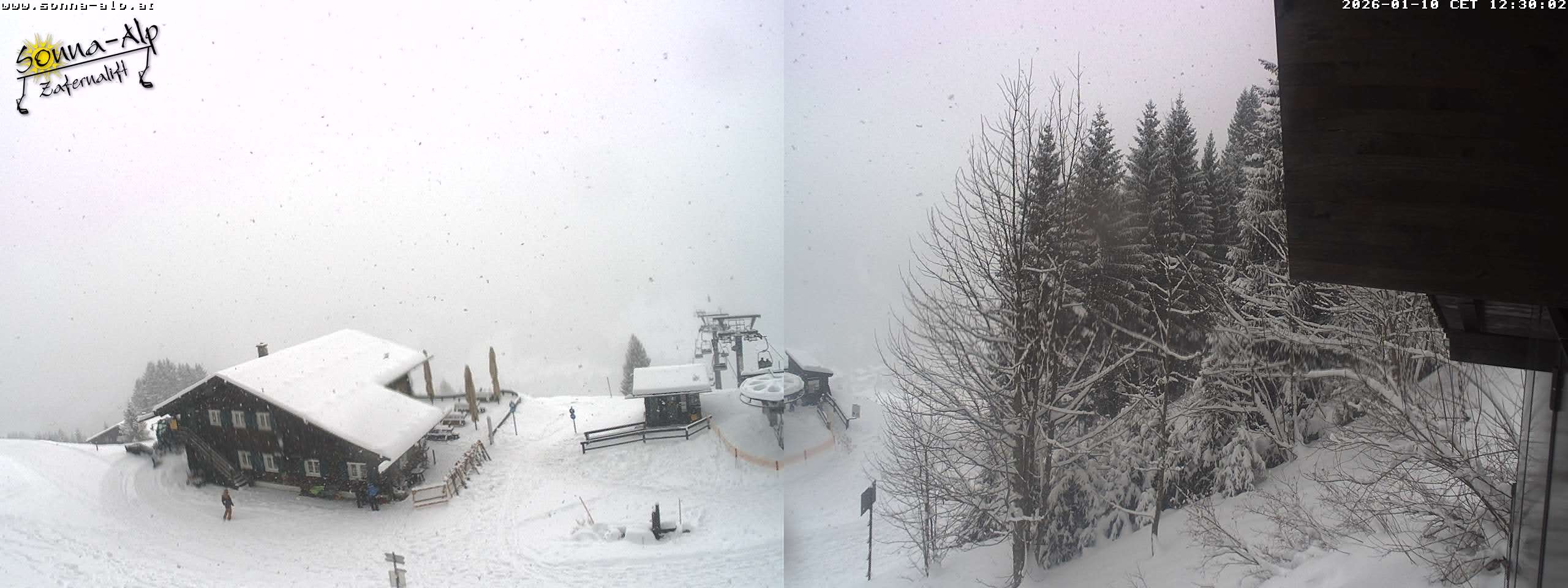 Archiv Foto Webcam Sonna Alp - Zafernalift