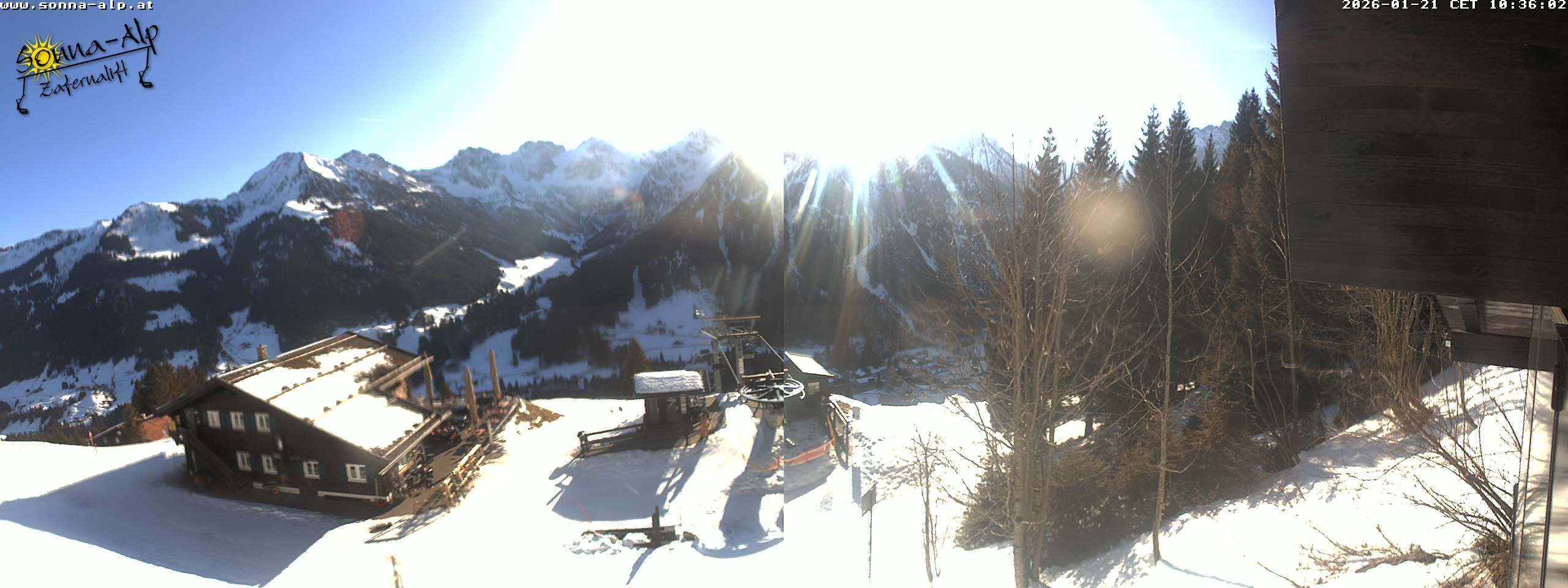 Archived image Webcam Sonna-Alp, Mittelberg