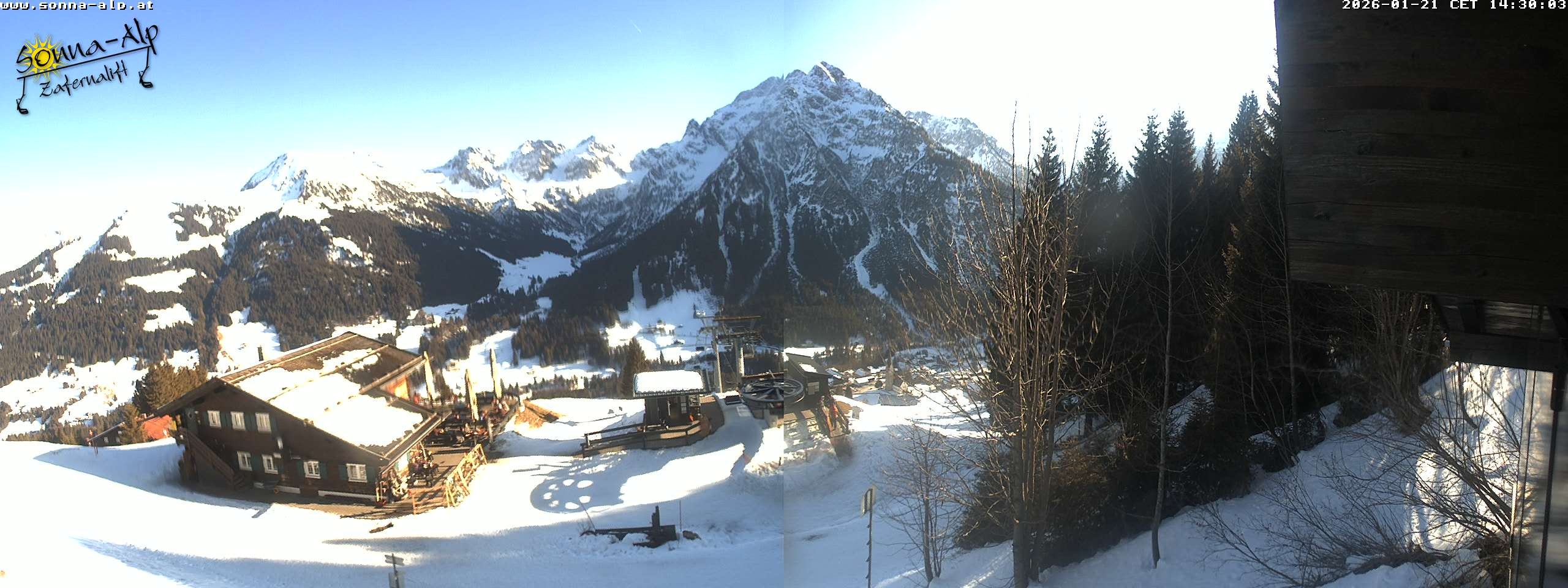 Archived image Webcam Sonna-Alp, Mittelberg