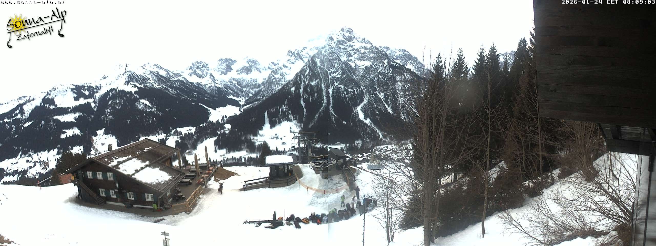 Archiv Foto Webcam Sonna Alp - Zafernalift