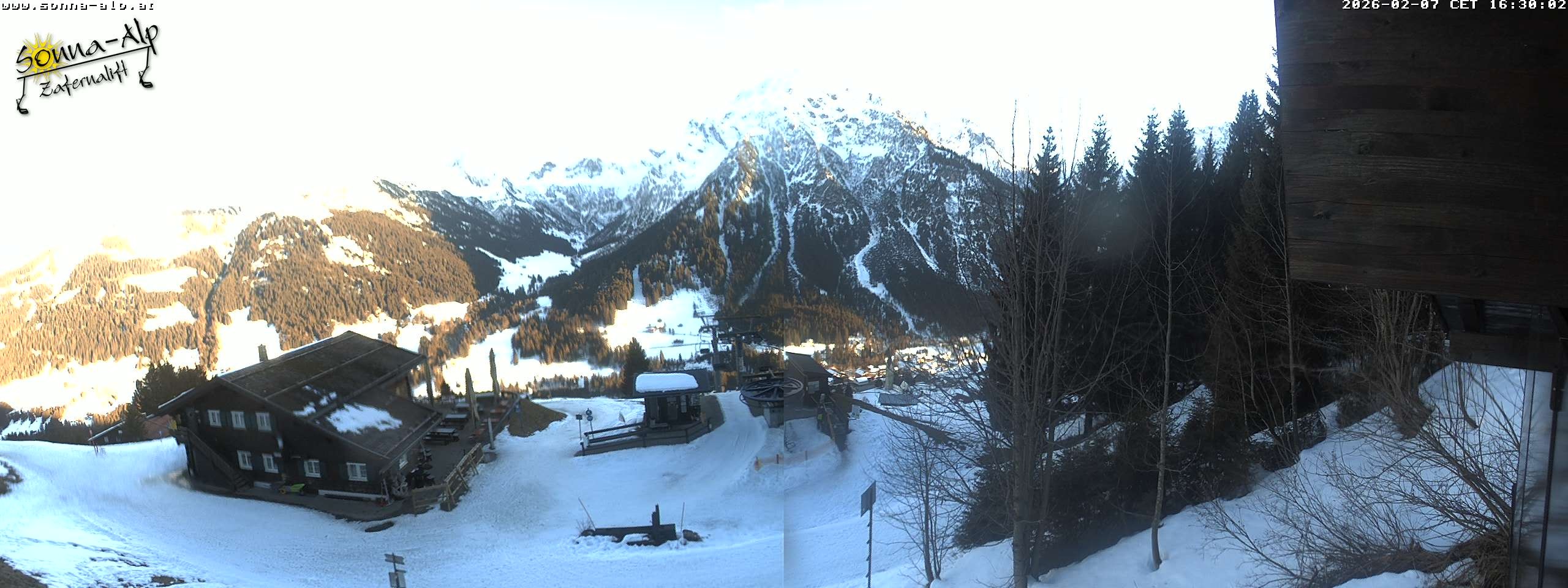 Archiv Foto Webcam Sonna Alp - Zafernalift