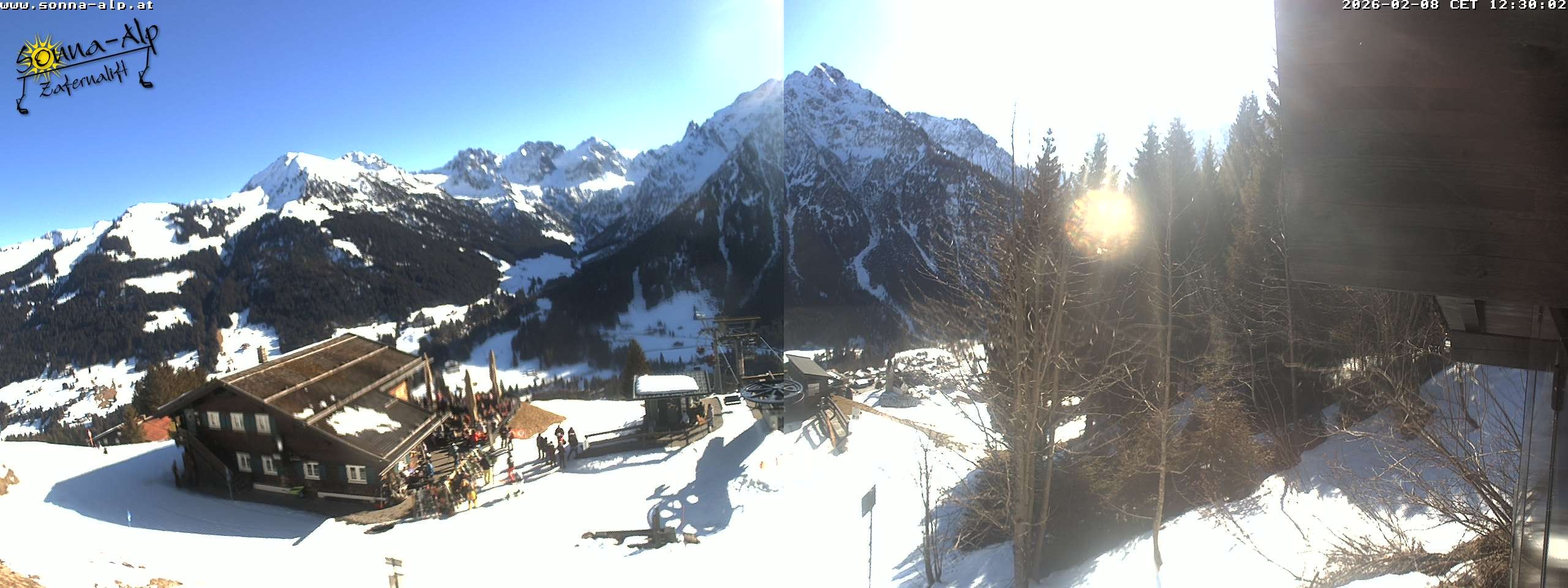 Archiv Foto Webcam Sonna Alp - Zafernalift