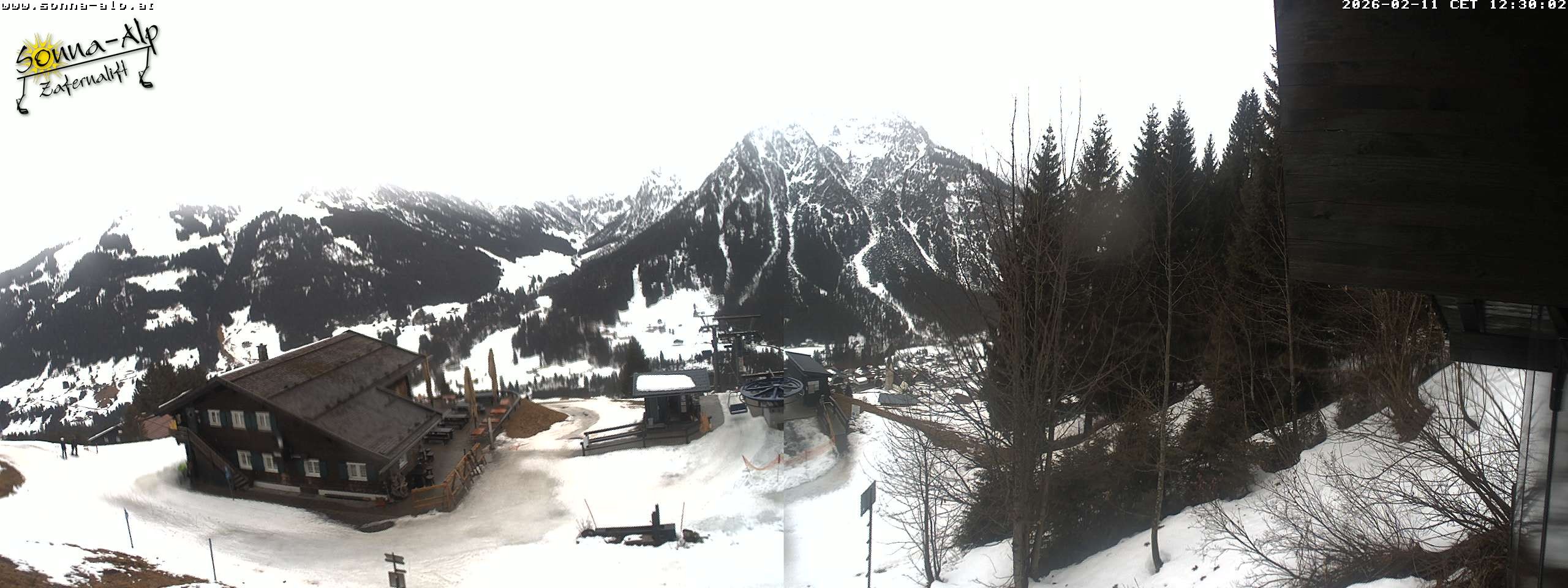 Archiv Foto Webcam Sonna Alp - Zafernalift