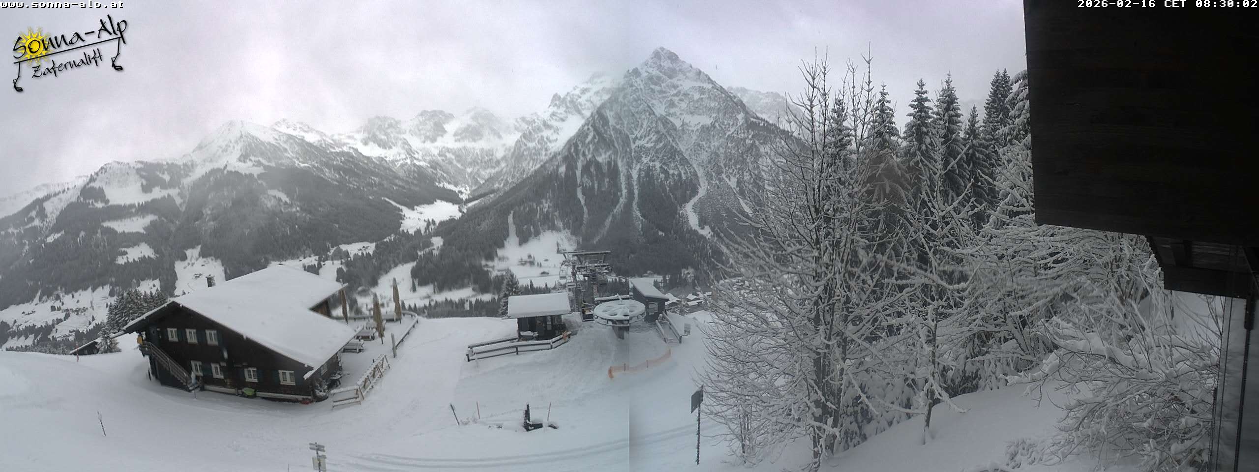 Archiv Foto Webcam Sonna Alp - Zafernalift